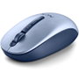 NGS Ratón Ergonómico Inalámbrico Fog Dual FOGDUALBLUE Azul